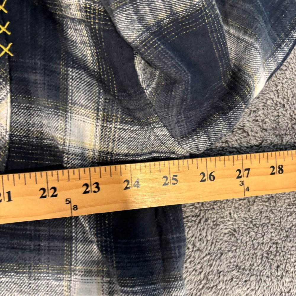 Scotch Soda Womens Flannel Shirt XXL Plaid Western NEW Rustic Cabin Boho 21273 - Picture 4 of 13